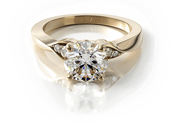 side-stone-diamond-engagement-ring