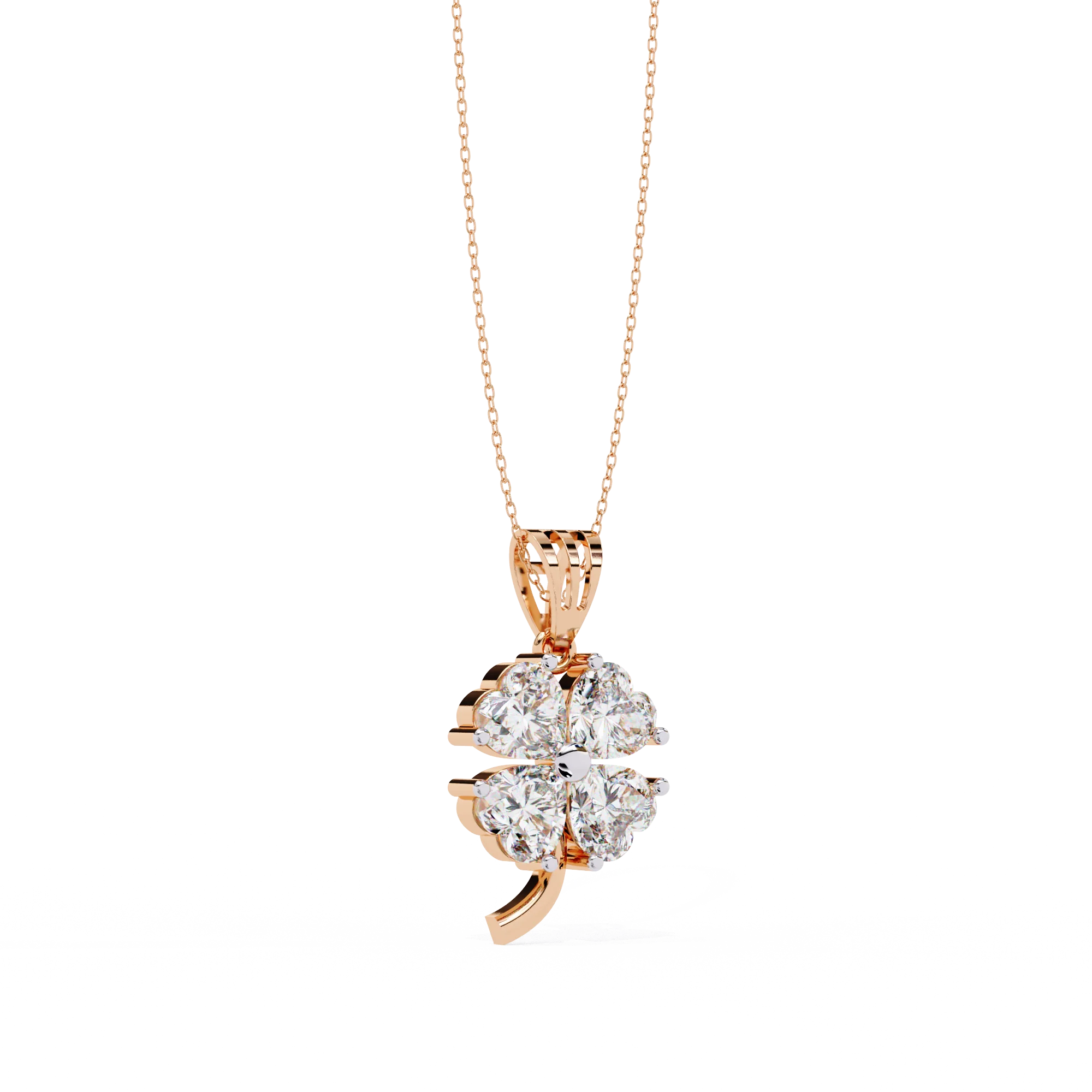 Heartfelt Clover Pendant